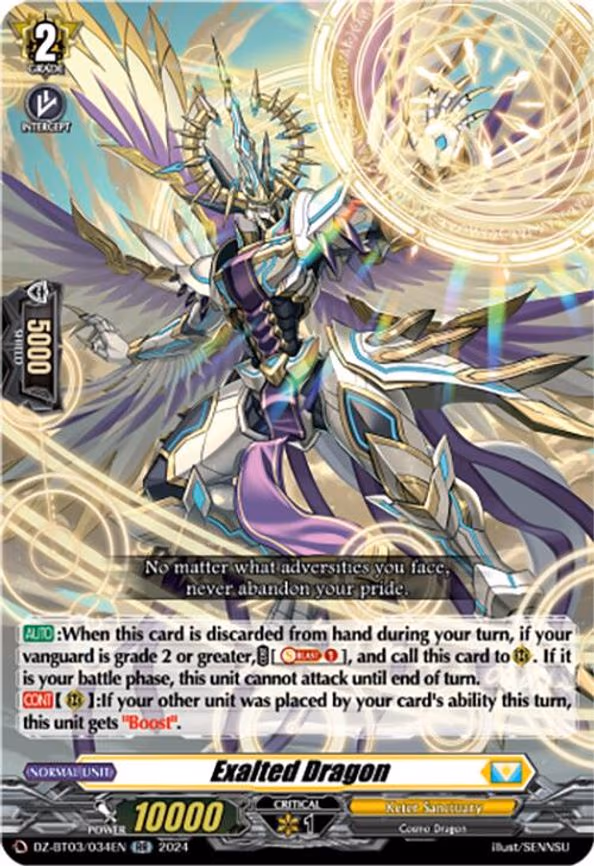 Exalted Dragon - RR (DZ-BT03/034EN)