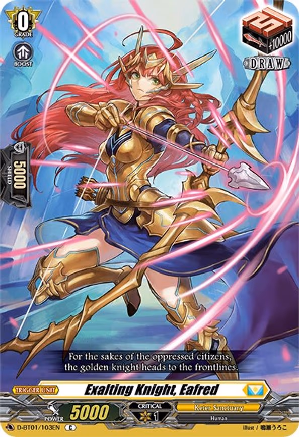 Exalting Knight, Eafred - C (D-BT01/103EN)