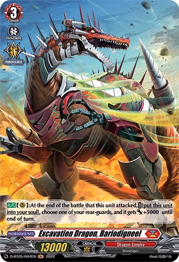 Excavation Dragon, Bariodigneel (Holo) - H (D-BT05/H04EN)