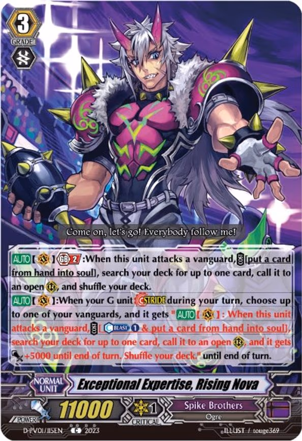 Exceptional Expertise, Rising Nova - C (D-PV01/115EN)