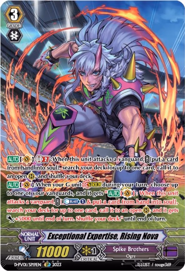 Exceptional Expertise, Rising Nova - SP (D-PV01/SP19EN)