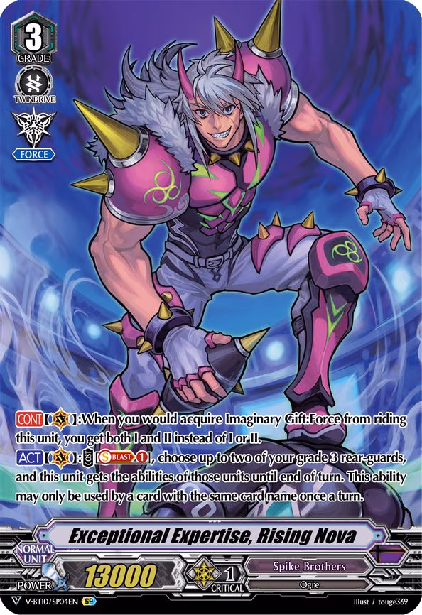 Exceptional Expertise, Rising Nova - SP (V-BT10/SP04EN)