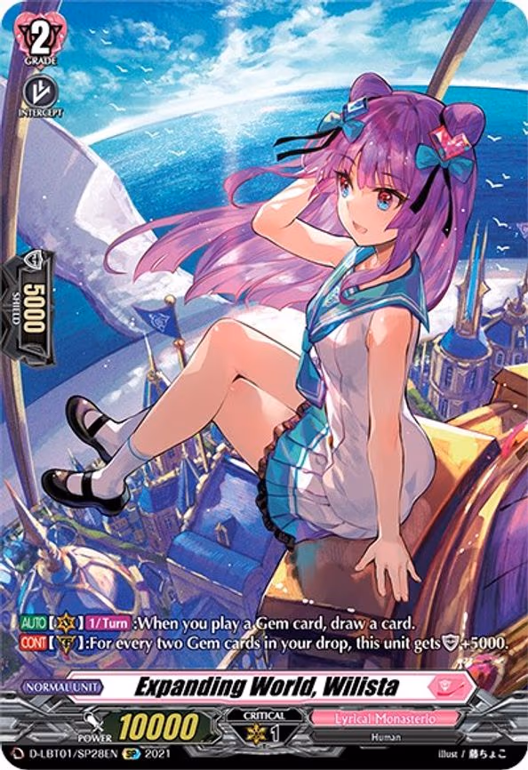 Expanding World, Wilista - SP (D-LBT01/SP28EN)