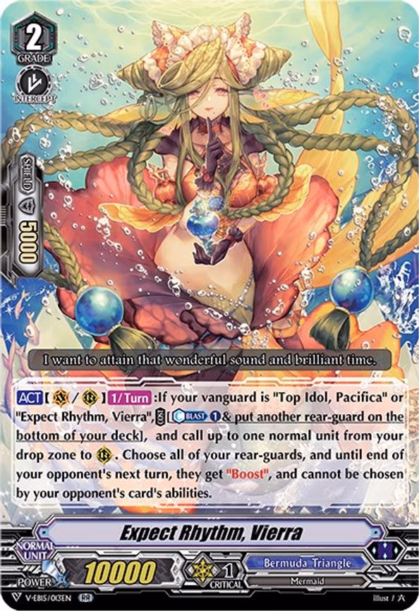 Expect Rhythm, Vierra
