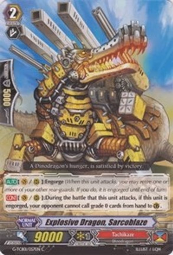 Explosive Dragon, Sarcoblaze - C (G-TCB01/057EN)