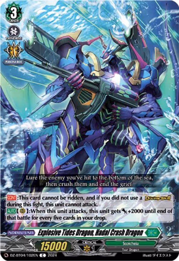 Explosive Tides Dragon, Hadal Crash Dragon - C (DZ-BT04/102EN)