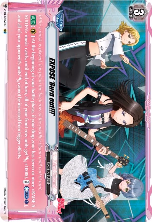 EXPOSE 'Burn out!!!' - SCR (V-TB01/066EN)