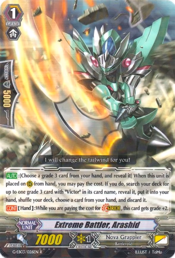 Extreme Battler, Arashid