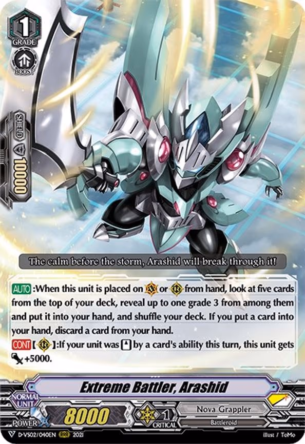 Extreme Battler, Arashid