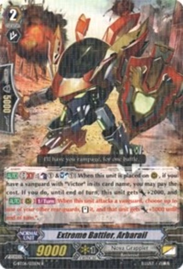 Extreme Battler, Arbarail - R (G-BT06/031EN)