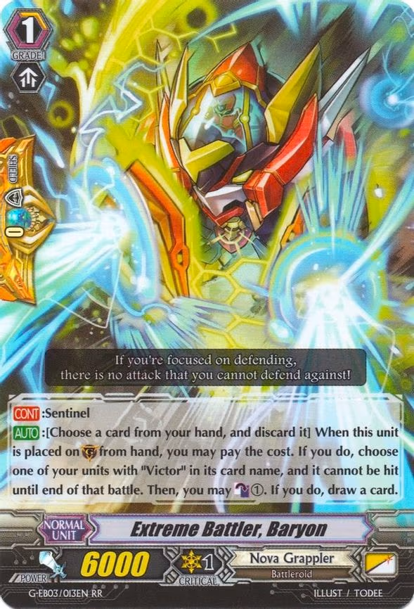 Extreme Battler, Baryon - RR (G-EB03/013EN)