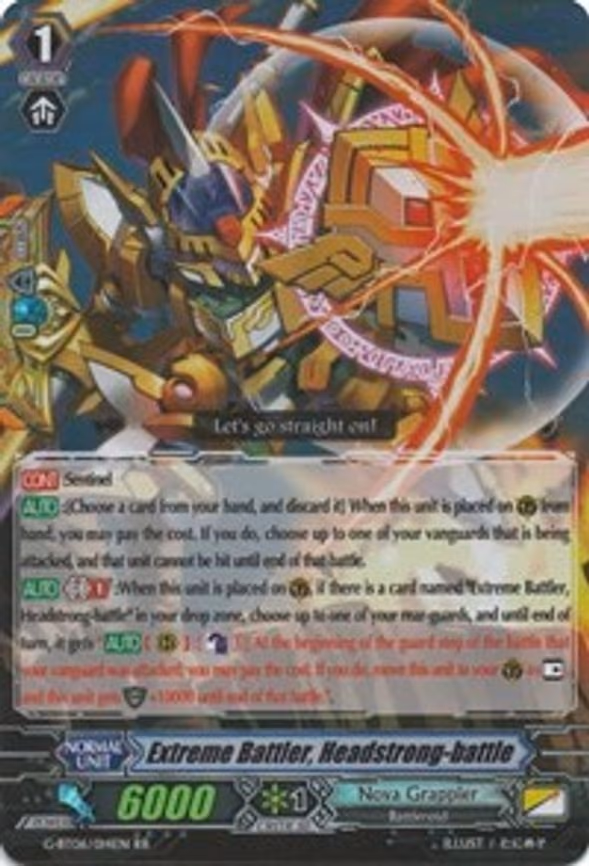 Extreme Battler, Headstrong-battle - RR (G-BT06/014EN)