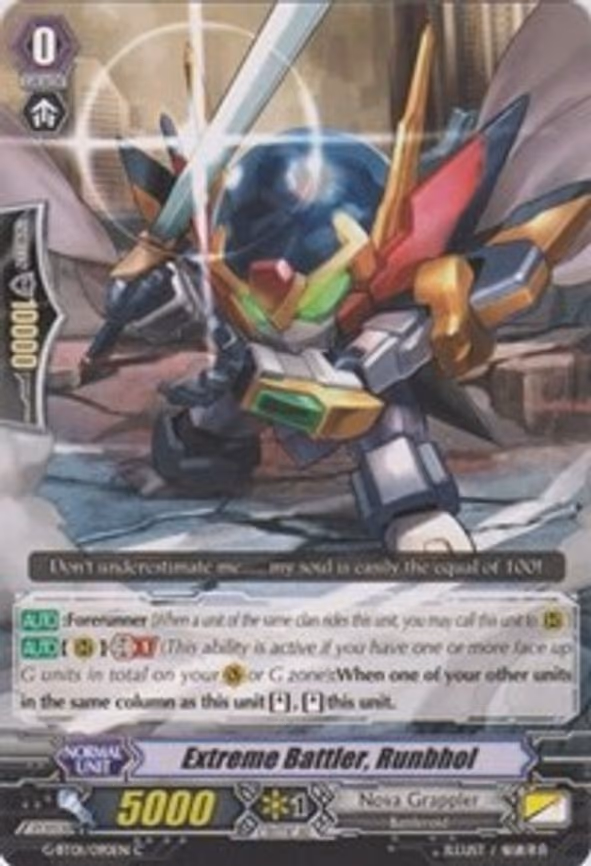 Extreme Battler, Runbhol - C (G-BT01/090EN)