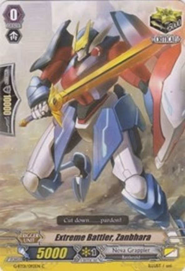 Extreme Battler, Zanbhara - C (G-BT01/092EN)