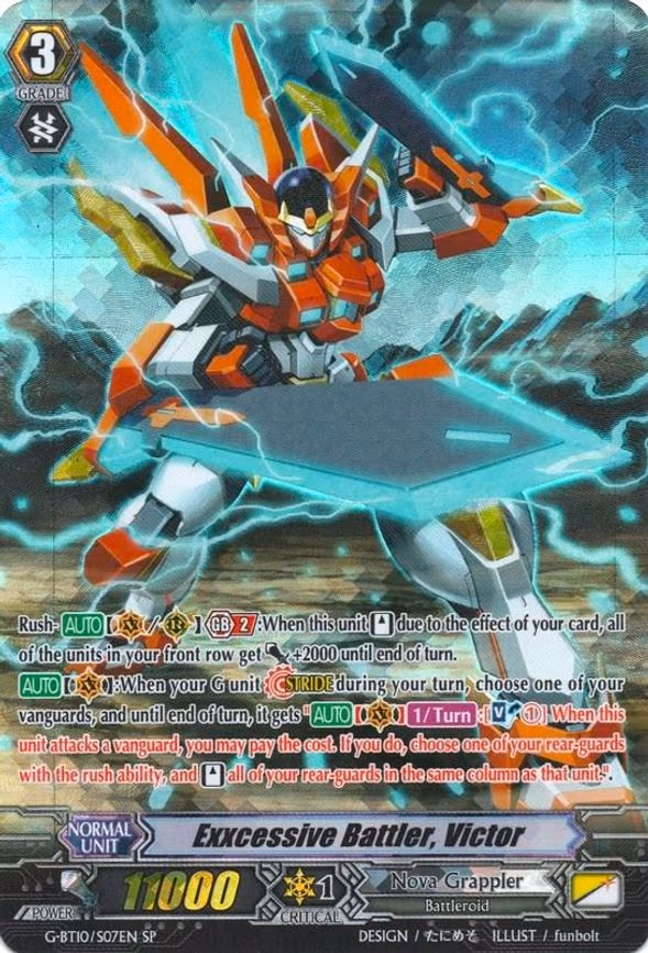 Exxcessive Battler, Victor - SP (G-BT10/S07EN)