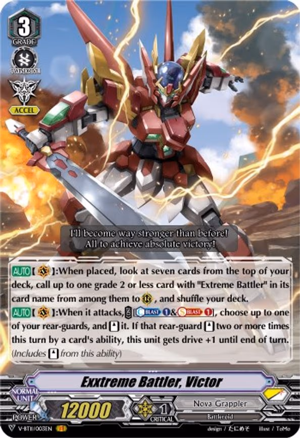 Exxtreme Battler, Victor - VR (V-BT11/003EN)