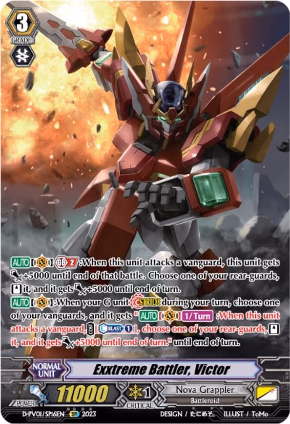 Exxtreme Battler, Victor - SP (D-PV01/SP16EN)
