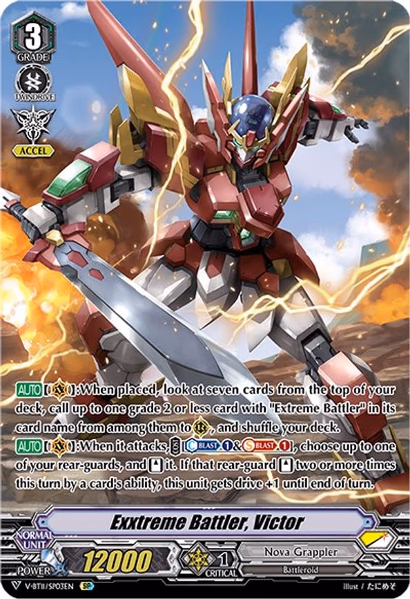 Exxtreme Battler, Victor - SP (V-BT11/SP03EN)