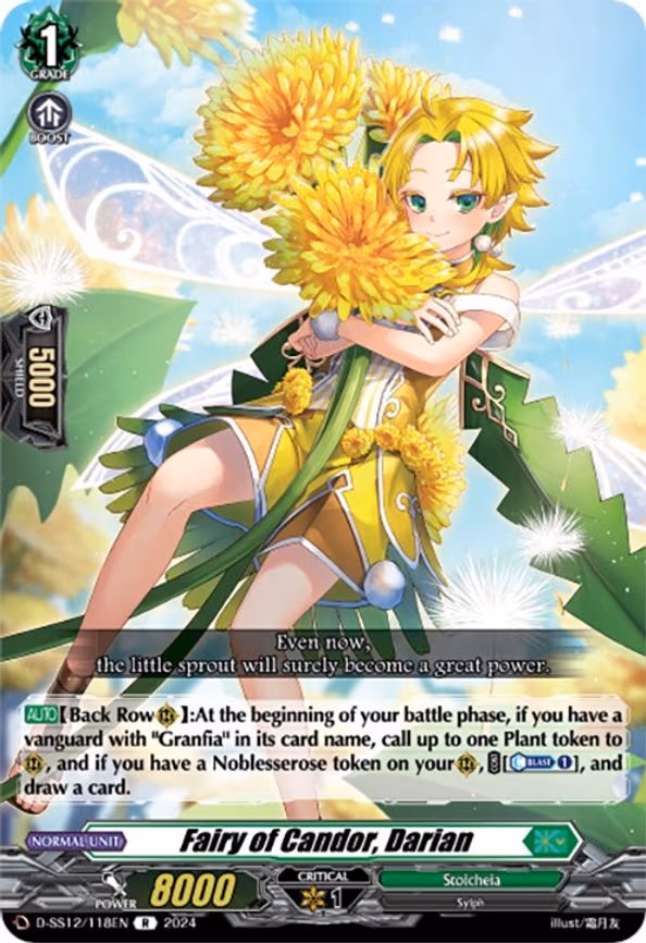 Fairy of Candor, Darian - R (D-SS12/118EN)