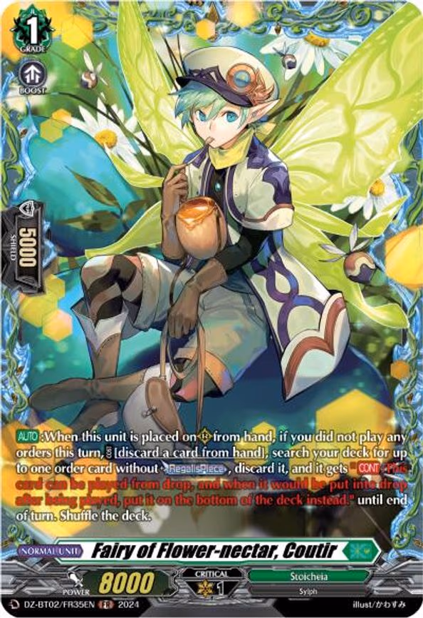 Fairy of Flower-nectar, Coutir - FR (DZ-BT02/FR35EN)