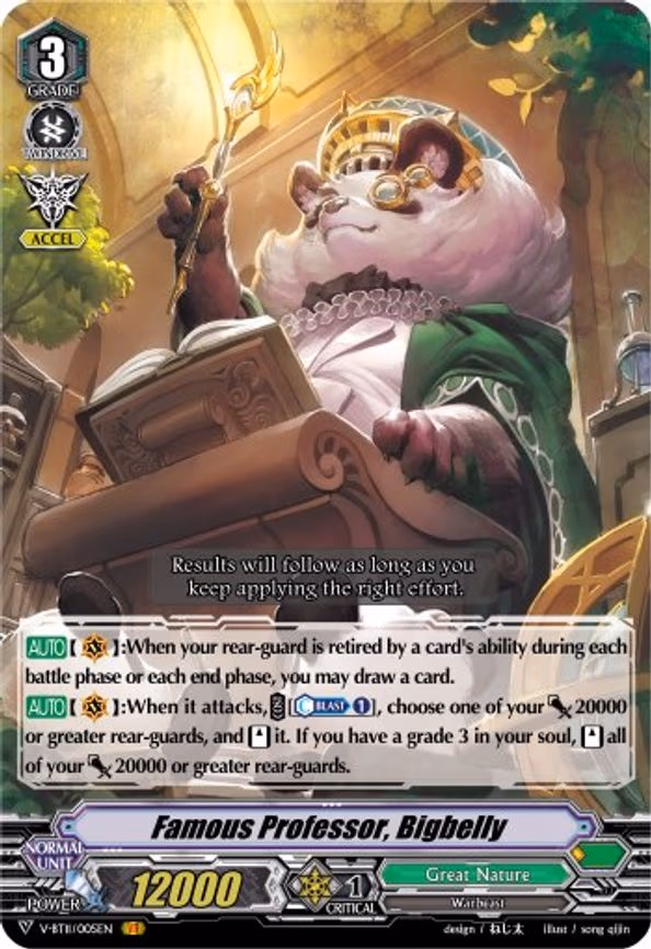 Famous Professor, Bigbelly - VR (V-BT11/005EN)