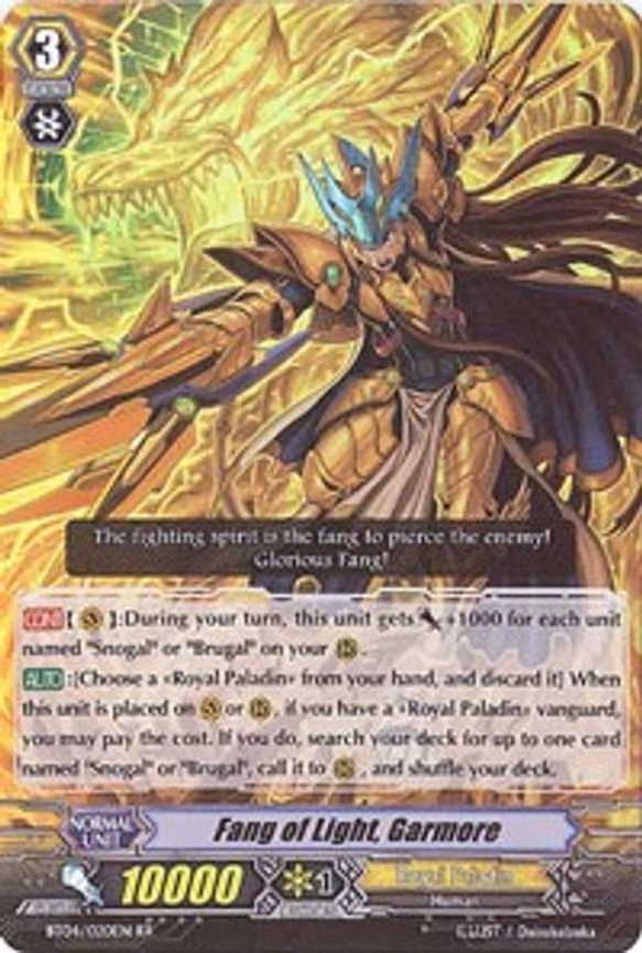 Fang of Light, Garmore - RR (BT04/020EN)