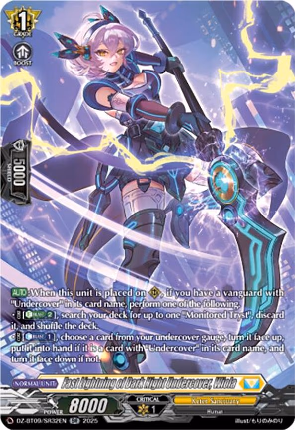Fast Lightning of Dark Night Undercover, Wiola - SR (DZ-BT09/SR32EN)