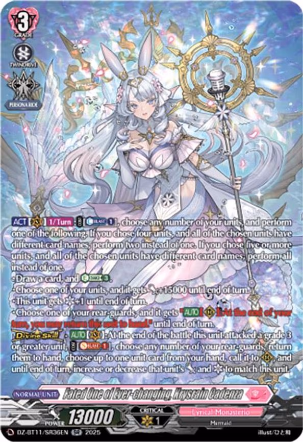 Fated One of Ever-changing, Krysrain Cadenza - SR (DZ-BT11/SR36EN)