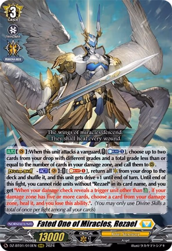 Fated One of Miracles, Rezael - RRR (DZ-BT01/010EN)