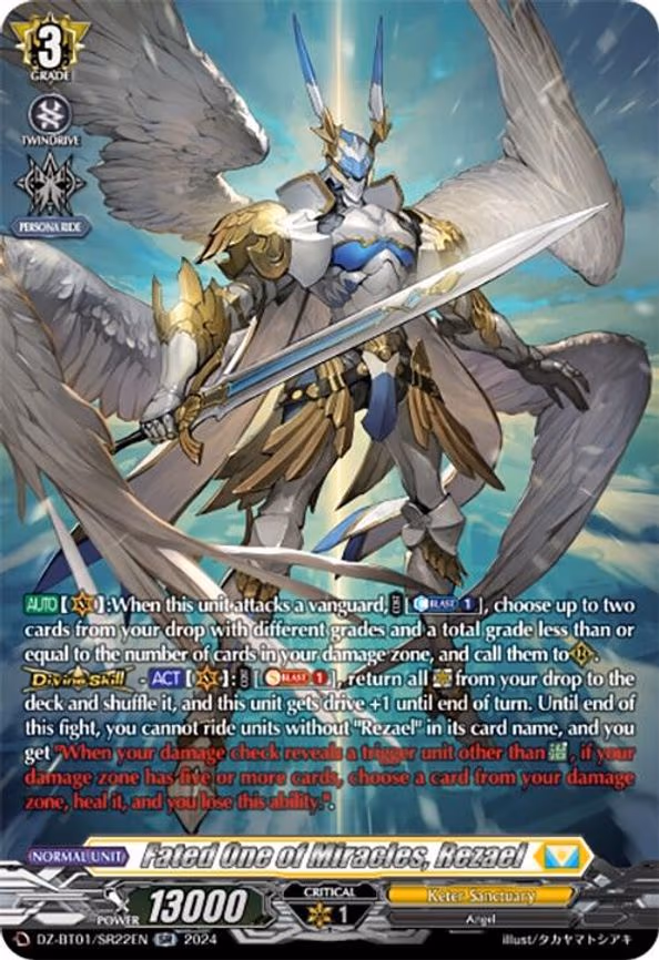 Fated One of Miracles, Rezael - SR (DZ-BT01/SR22EN)
