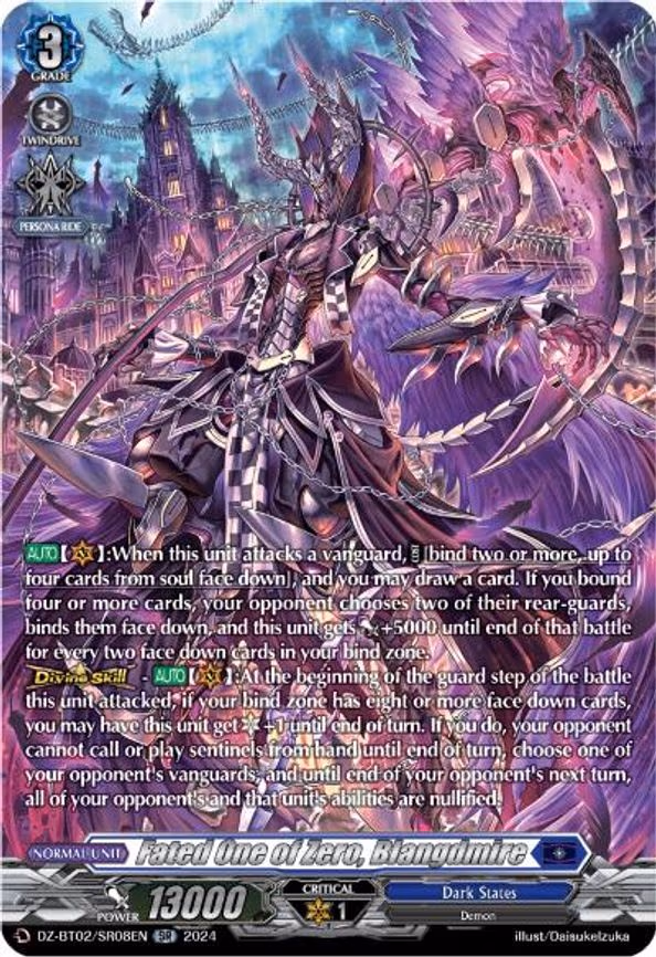 Fated One of Zero, Blangdmire - SR (DZ-BT02/SR08EN)