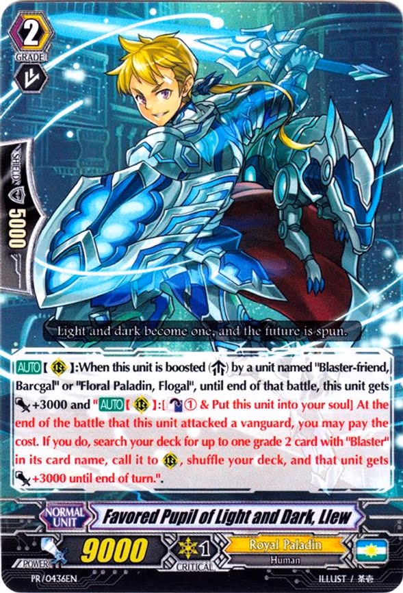 Favored Pupil of Light and Dark, Llew - PR (PR/0436EN)