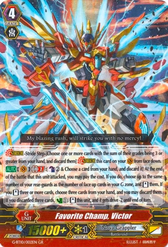 Favorite Champ, Victor - GR (G-BT10/002EN)