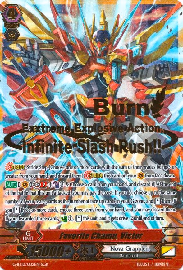 Favorite Champ, Victor - SGR (G-BT10/002EN)