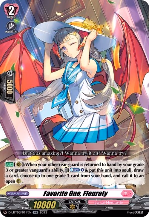 Favorite One, Fleurety