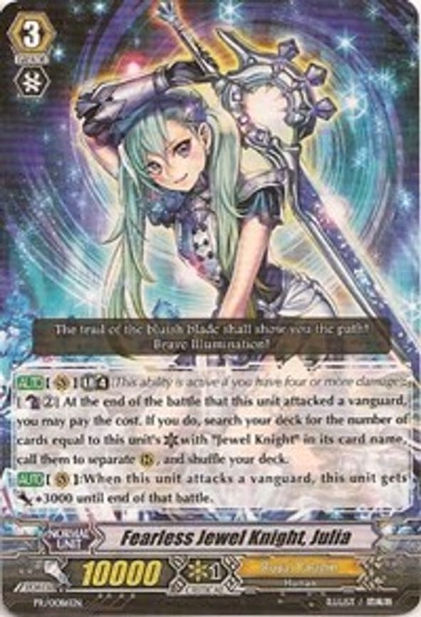 Fearless Jewel Knight, Julia - PR (PR/0086EN)