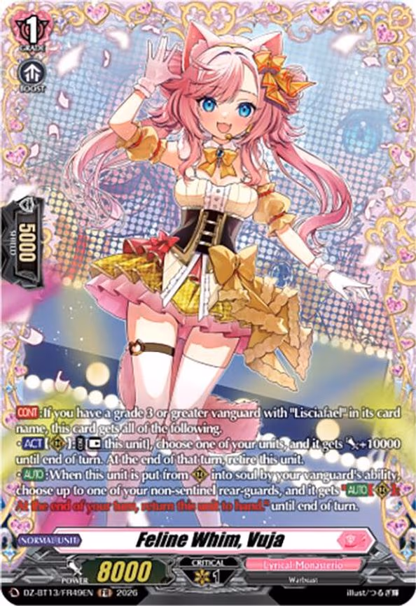 Feline Whim, Vuja - Frame Rare (DZ-BT13/FR49EN)
