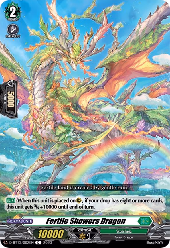 Fertile Showers Dragon - C (D-BT13/092EN)