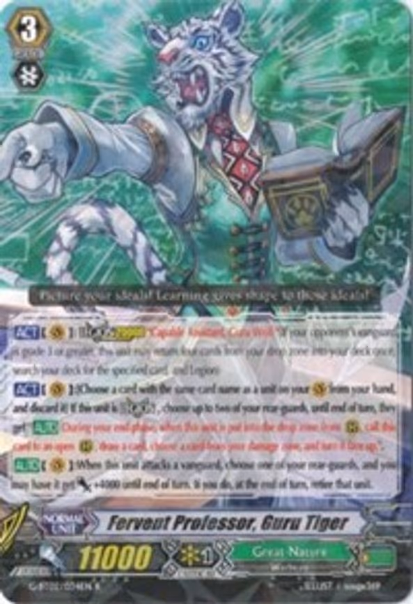 Fervent Professor, Guru Tiger - R (G-BT02/034EN)