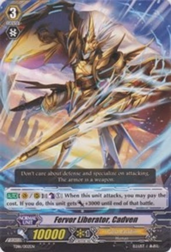Fervor Liberator, Cadven