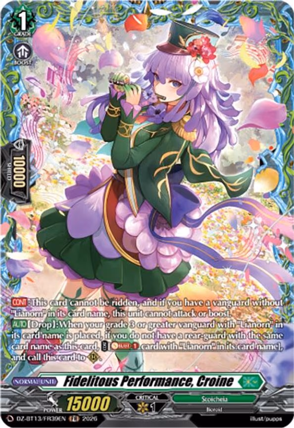 Fidelitous Performance, Croine - Frame Rare (DZ-BT13/FR39EN)