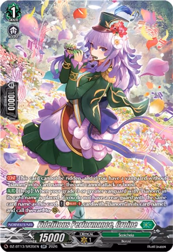 Fidelitous Performance, Croine - SR (DZ-BT13/SR35EN)