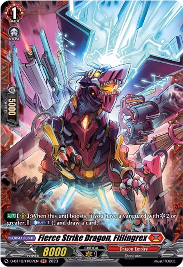 Fierce Strike Dragon, Fillingrex - FR (D-BT12/FR07EN)