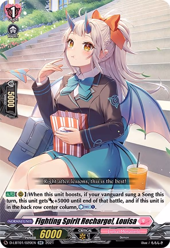 Fighting Spirit Recharge!, Louisa - RR (D-LBT01/020EN)