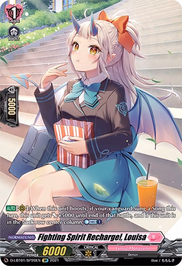 Fighting Spirit Recharge!, Louisa - SP (D-LBT01/SP20EN)