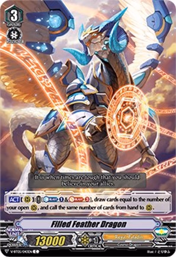 Filled Feather Dragon - C (V-BT05/043EN)