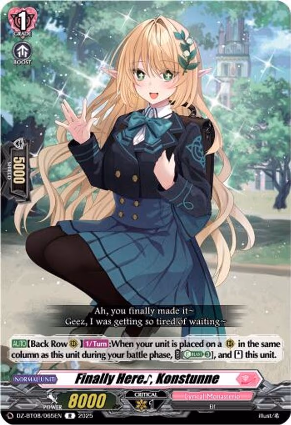 Finally Here~ Konstunne - R (DZ-BT08/065EN)