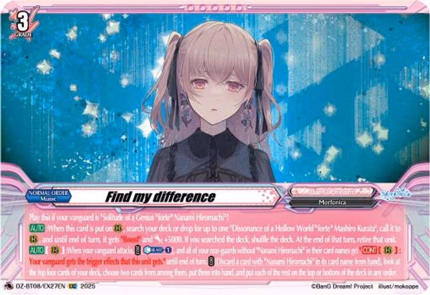 Find my difference - EXC (DZ-BT08/EX27EN)