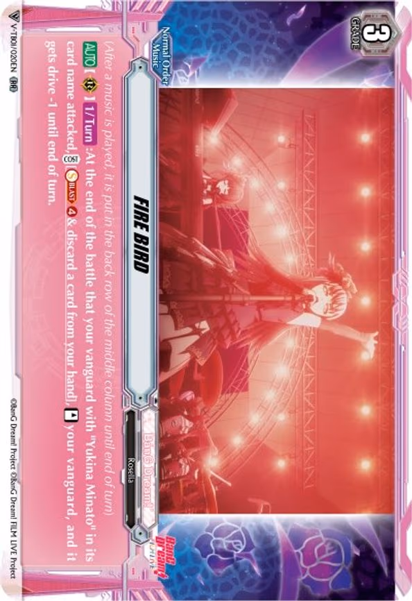 FIRE BIRD - RR (V-TB01/020EN)