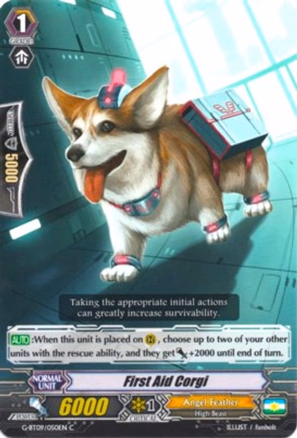 First Aid Corgi - C (G-BT09/050EN)